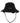 Jacquemus Black Cotton Bucket Hat