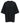 Haikure Black Cotton T-Shirt