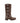 Miu Miu Brown Calf Leather Bos Taurus Lace-Up Boots