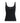Off-White Black Cotton Sleeveles T-Shirt