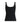 Off-White Black Cotton Sleeveles T-Shirt