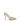Versace Gold Calf Leather Bos Taurus High Heel Pumps