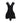 Magda Butrym Black Cotton Cocktail Dress