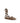 Miu Miu Brown Calf Leather Bos Taurus Strap-On Sandals