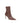 Stuart Weitzman Brown Calf Leather Bos Taurus Ankle Boots