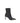 Stuart Weitzman Black Calf Leather Bos Taurus Ankle Boots