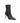 Stuart Weitzman Black Calf Leather Bos Taurus Ankle Boots
