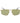 Serengeti Gold Metal Sunglasses