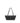 Savette Black Calf Leather Bos Taurus Shoulder Bag
