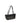 Savette Black Calf Leather Bos Taurus Shoulder Bag