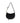Isabel Marant Black Calf Leather Bos Taurus Shoulder Bag