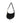Isabel Marant Black Calf Leather Bos Taurus Shoulder Bag