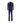 Lardini Blue Wool Oves Aries Two-Piece Suit