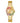 Guess Gold Stainless Steel Dress Watch