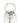 Jimmy Choo Silver Lamb Leather Handbag