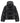 PINKO Black Polyamide Shell Jacket