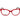 Love Moschino Multicolor Acetate Glasses (Frames)