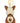 Furla Brown Leather Keychain