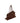 The Attico Brown Calf Leather Bos Taurus Shoulder Bag
