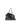 The Attico Black Calf Leather Bos Taurus Shoulder Bag