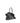 The Attico Black Calf Leather Bos Taurus Shoulder Bag