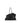 The Attico Black Calf Leather Bos Taurus Shoulder Bag