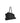 The Attico Black Calf Leather Bos Taurus Shoulder Bag