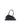 The Attico Black Calf Leather Bos Taurus Shoulder Bag