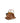 The Attico Brown Calf Leather Bos Taurus Handbag