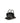 The Attico Black Calf Leather Bos Taurus Handbag