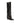 The Attico Black Calf Leather Bos Taurus Ankle Boots