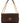 PINKO Brown Lamb Leather Shoulder Bag