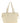 Furla White Calfskin Tote Bag