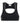 Moschino Bicolor Polyamide Sport Bra