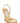 Jimmy Choo Beige Leather Stiletto Heel Sandals