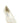 Jimmy Choo White Tencel High Heel Pumps
