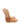 Gianvito Rossi Orange Polyethylene Stiletto Heel Sandals