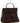 Moschino Brown Calfskin Handbag
