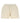 Off-White Beige Cotton Bermuda Shorts