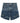 The Attico Blue Cotton Bermuda Shorts