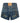 The Attico Blue Cotton Bermuda Shorts