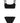 Hunza G Black Polyamide Bikini