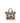 Valentino Garavani Beige Linen Shoulder Bag