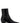 Khaite Black Calfskin Ankle Boots