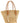 Christian Louboutin Beige Raffia Tote Bag
