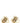 Valentino Garavani Gold Brass Earrings