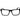 Trussardi Black Acetate Glasses (Frames)