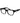 Trussardi Black Acetate Glasses (Frames)