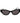 Trussardi Black Acetate Sunglasses