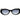 Trussardi Black Acetate Sunglasses